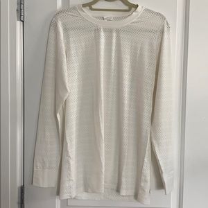 NWOT ZYIA Chill Long T size L White
